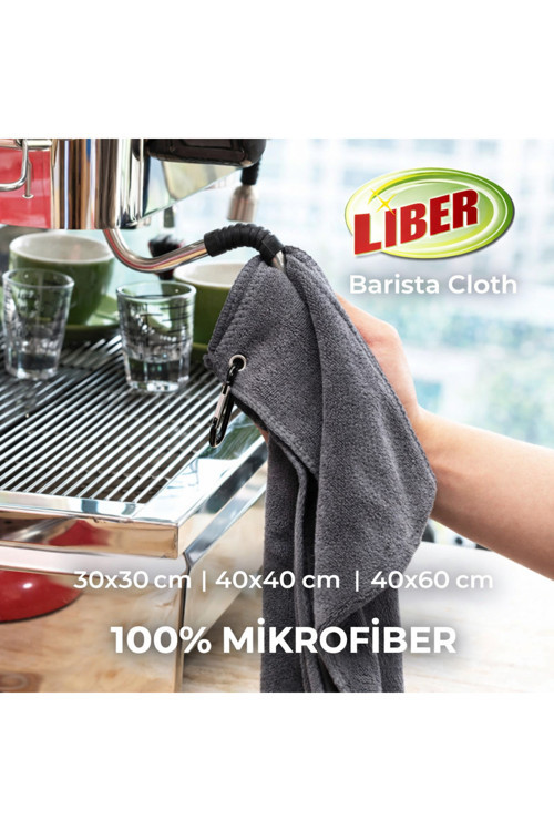 Barista Cloth Set (4 'Lü Bez) Mutfak Kahve Ekipmanları Ve Süt Buhar Çubuğu Mikrofiber Temizleme Bezi