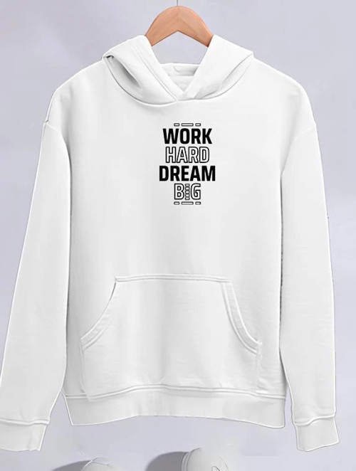 Kışlık Üç İplik Kapşonlu SweatShirt