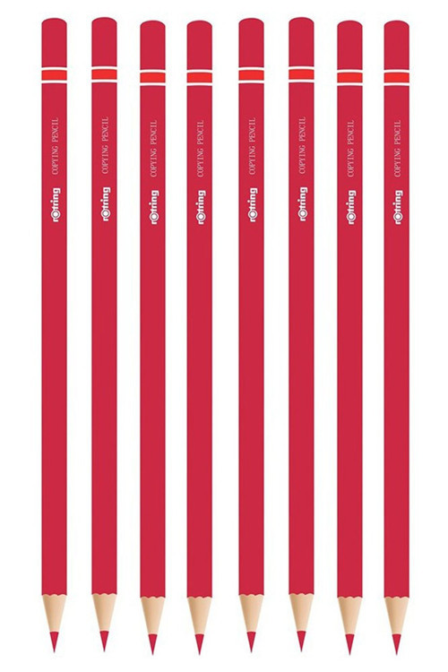 Rotring Kırmızı Kalem 12 Adet Kırmızı Kurşun Kalem Kırmızı Kopya Kalemi Başlık Kalemi Öğrenci Okul