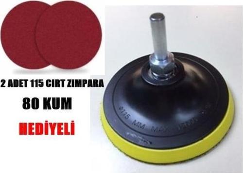 115 Cırt Zımpara Tabanı Ve Matkap Adaptörü