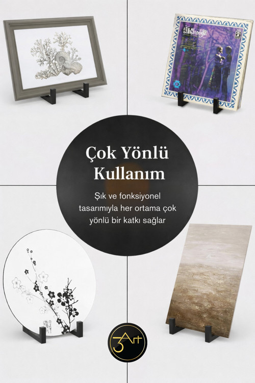 Dergilik & Kitaplık – Minimal Siyah Masaüstü Kitap Ve Dergi Düzenleyici