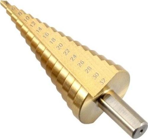 4-32 Mm Kademeli Matkap Ucu Sac Delme Kademeli Panç Delme Alçıpan