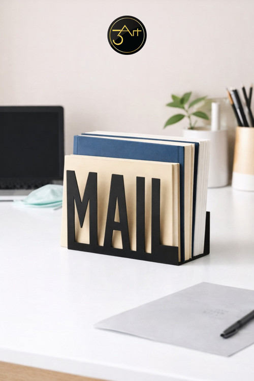 Kitap - Posta & Evrak Düzenleyici - Modern Organizer - Ofis Ve Çalışma Masası İçin Şık Dosyalık