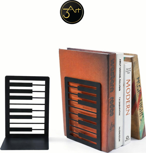 Modern Kitap Tutucu | Minimal Dekoratif Kitap Desteği | Ofis & Ev İçin Şık Bookend Seti
