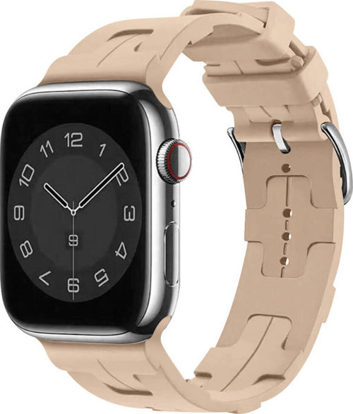 Watch Ultra 49Mm Klfs Krd-135 Silikon Kordon Strap Kayış - Açık Yeşil-Gri