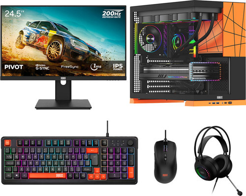 DRx8671 Ryzen 5 7500X3D 16GB DDR5 512GB NVMe 12GB RTX5070 24.5 İnç 200Hz 1ms Oyuncu Oem Paket