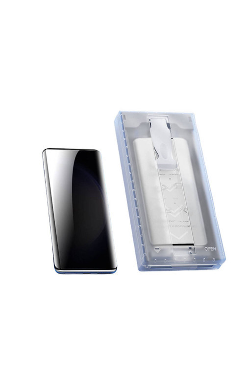 Galaxy S24 Klfs Kor Privacy Cam Ekran Koruyucu-Siyah