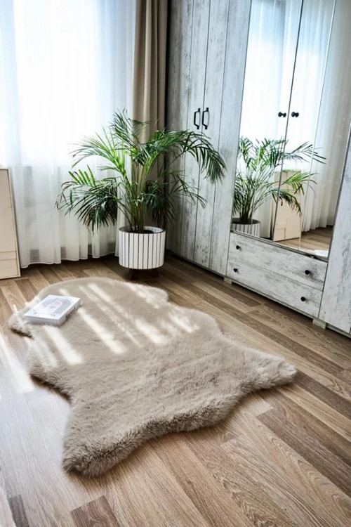 Apex Reiki Vizon Peluş Post Şekilli Halı