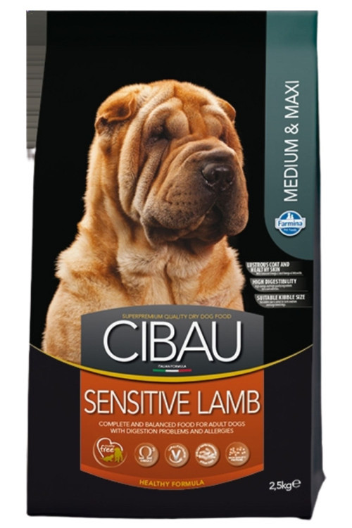 CIBAU SENSITIVE LAMB MEDIUM & MAXI 12 KG