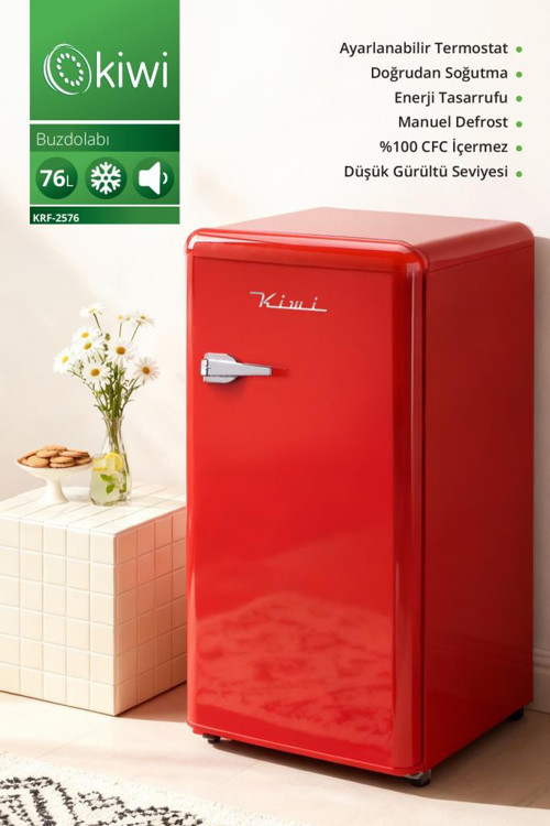KRF-2576 Mini Buzdolabı 76 Lt Kapasite