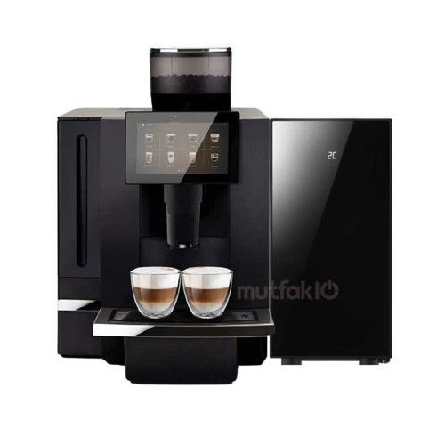 K95L Süper Otomatik Espresso Kahve Makinesi, C4 Süt Soğutucu Seti