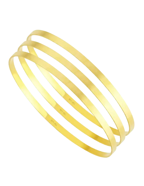 30 gr 22 Ayar Kibrit Çöpü Bilezik ( 10gr x 3 Adet )