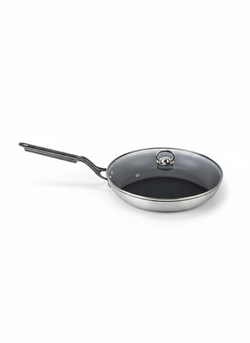 Chefline İndüksiyon Tabanlı Tava (24 CM) – Cam Kapaklı