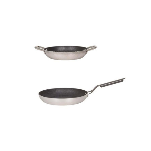 Chefline İndüksiyon Tabanlı 24 cm Tava 22 cm Sahan Seti