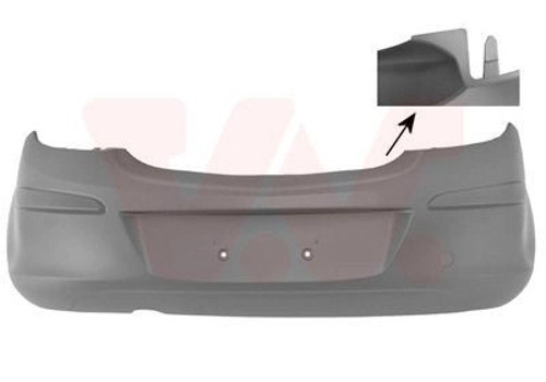 Opel Corsa Arka Tampon 5 Kapı 2006/Tüv (Oem No: 13179916)