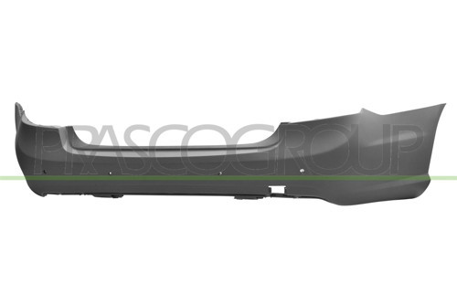 Mercedes E Class Arka Tampon Sensör Delikli Astarlı 2009- (Oem No: A21288029409999)