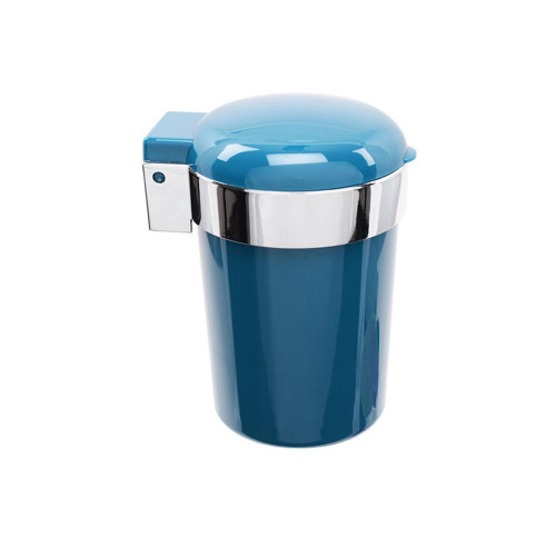 Full Color Led Işıklı Araç Araba Küllüğü Mavi 9cm