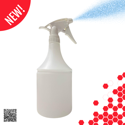 IRONCHEMICAL 1L Kimyasal Dayanımlı Sprey Pompa – Ayarlanabilir Profesyonel Trigger Başlık | Sıvı Püskürtücü Şişe