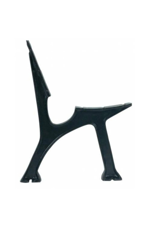 Döküm Bank Ayağı Döküm Bahçe Balkon Bankı Siyah Renk 1 Çift