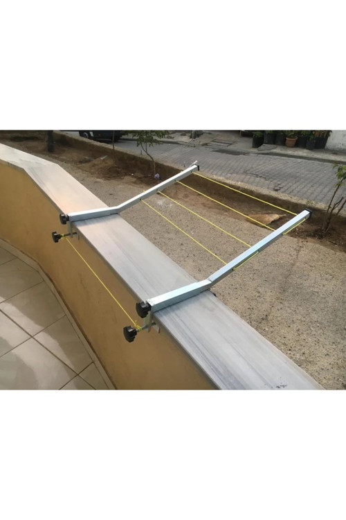Kardelen Balkon Duvarı Çamaşır Kurutma Askılığı
