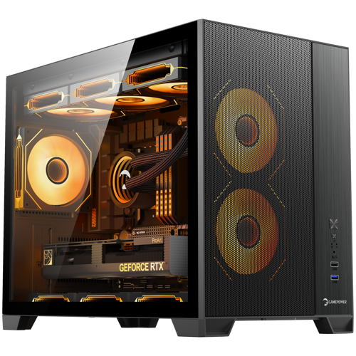 Warcry Ronin 3xARGB Fan 650W 80+ Bronze Micro-ATX Gaming (Oyuncu) Kasa