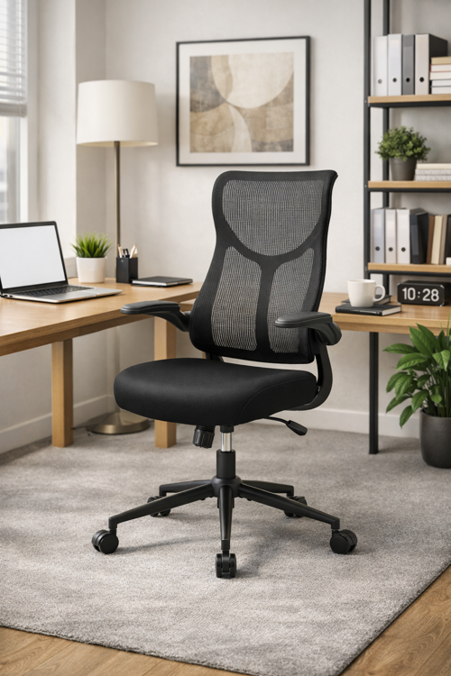 Techno Rest X Ergonomik File Sırtlı Ofis Çalışma Koltuğu – Siyah