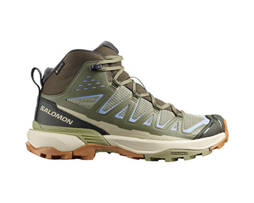 X Ultra 360 Edge Mid Gore-Tex Kadın Outdoor BotuL49098800 Yeşil