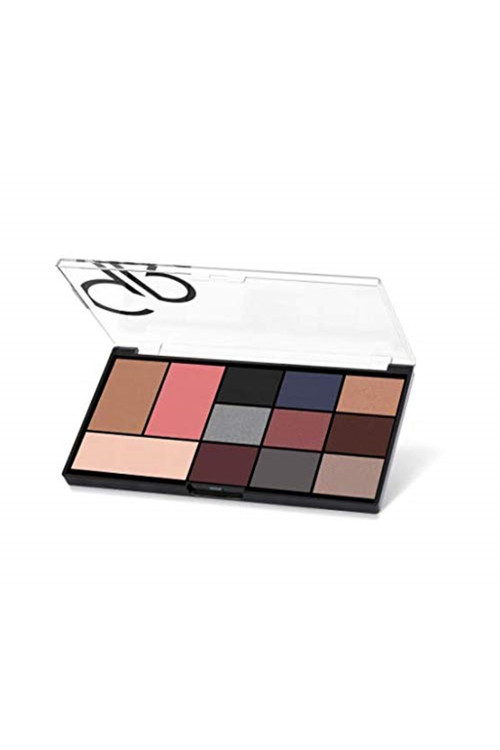 Long-lasting and All-day-long Face and Eye Palette-02 Smokey with SAKLI GÜ6