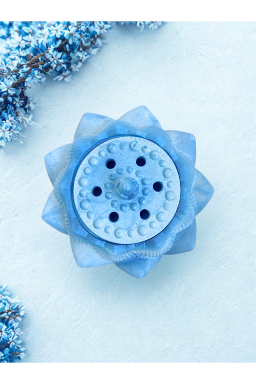 Deniz Kabuklu Dekoratif Lotus Tütsülük | Meditasyon, Mum Ve Tütsü İçin Şık Aksesuar