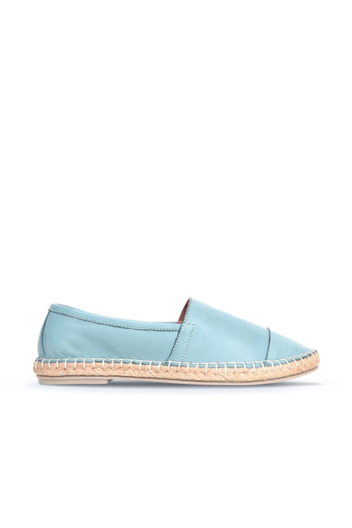 Shoes Mavi Deri Kadın Espadril Ayakkabı 01wj0300