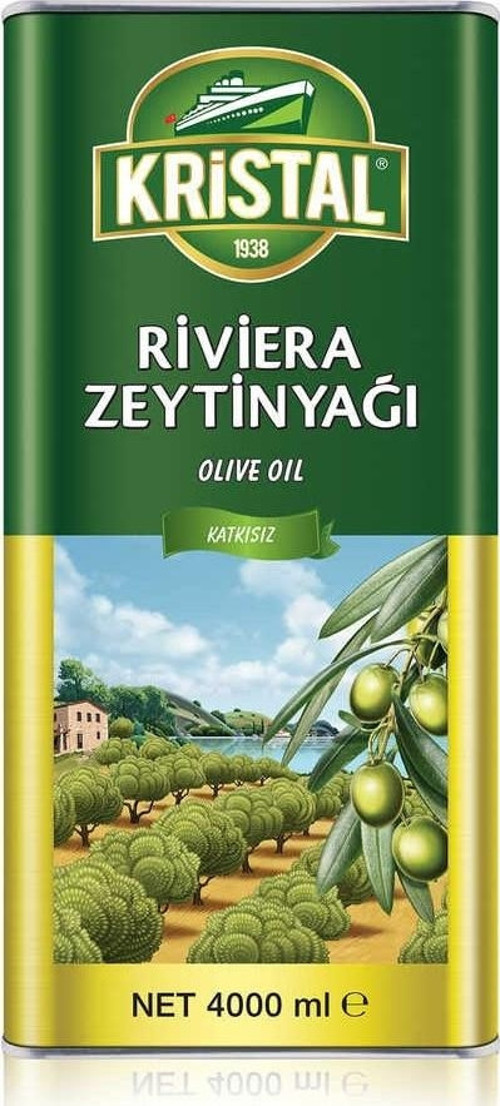 Riviera Zeytinyağı 4 Litre Teneke