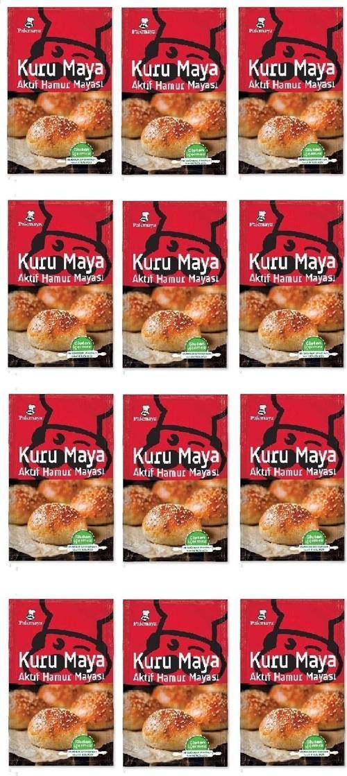Kuru Maya 100 Gr X 12 Adet