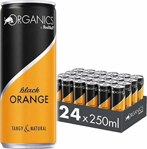 Organics Portakal Aromalı Organik Gazlı İçecek 250 ml / 24 lü