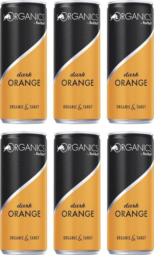 Organics Portakal Aromalı Organik Gazlı İçecek 250 ml / 6 lı