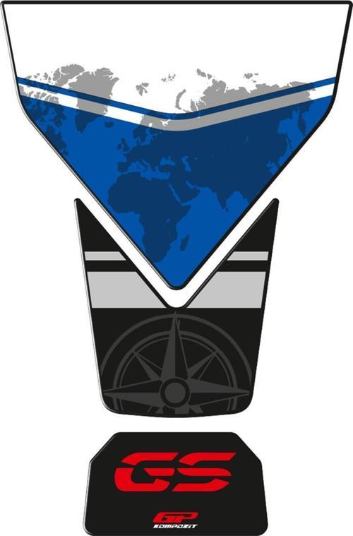 BMW F 850 GS ADV 2018-2023 Uyumlu Tank Pad Mavi