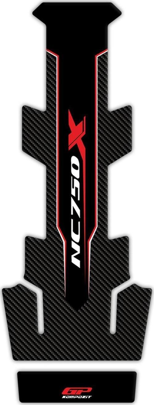 Honda NC 750 X 2016-2020 Uyumlu Tank Pad Kırmızı