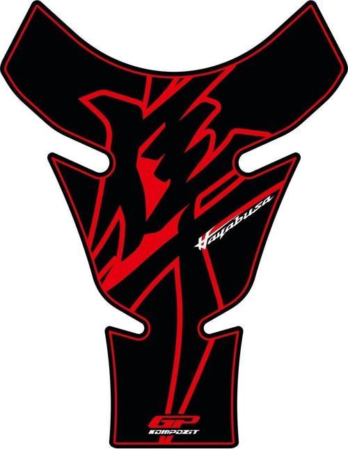 Suzuki Hayabusa 1999-2023 Uyumlu Tank Pad Kırmızı