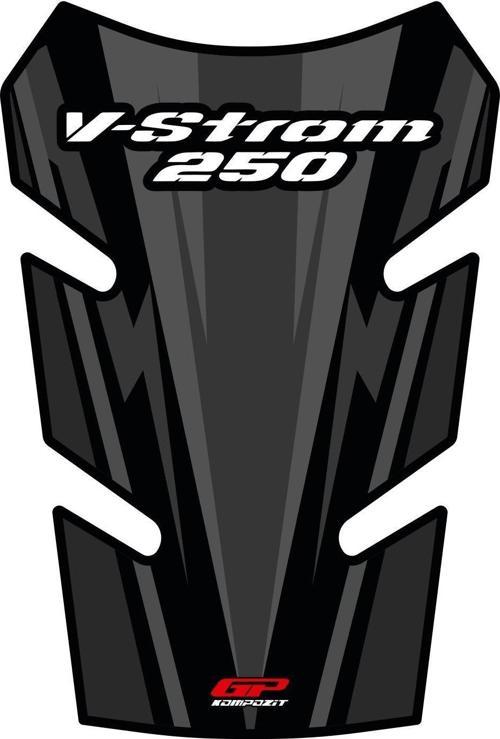 Suzuki V-Strom 250 2017-2020 Uyumlu Tank Pad Siyah