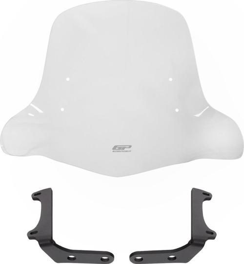 SYM Orbit II 50 2022-2024 Uyumlu Elcikli Ön Cam Şeffaf