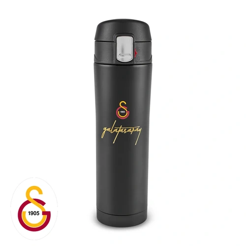 x Galatasaray Lisanslı Çelik Sızdırmaz Termos Kutulu 450 ml