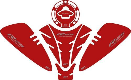 Yamaha R25 2019-2023 Uyumlu Tank Pad Seti Kırmızı