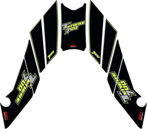 Yamaha Tenere 700 2019-2023 Uyumlu Tank Pad Seti Sarı