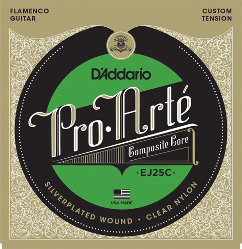 DADDARIO EJ25C PRO-ARTE KLASİK GİTAR TEL SETİ, FLAMENCO, COMPOSITE