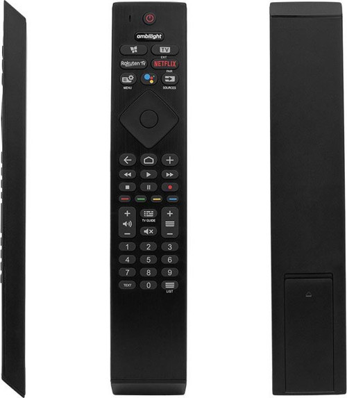 Philips YKF474-B003 Ambılıght Netflix - Rakuten TV Tuşlu Ses Komutsuz Led TV Kumanda