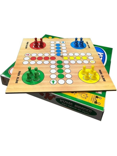 Saki Toys Ahşap Kızma Birader Aile Zeka Oyunu