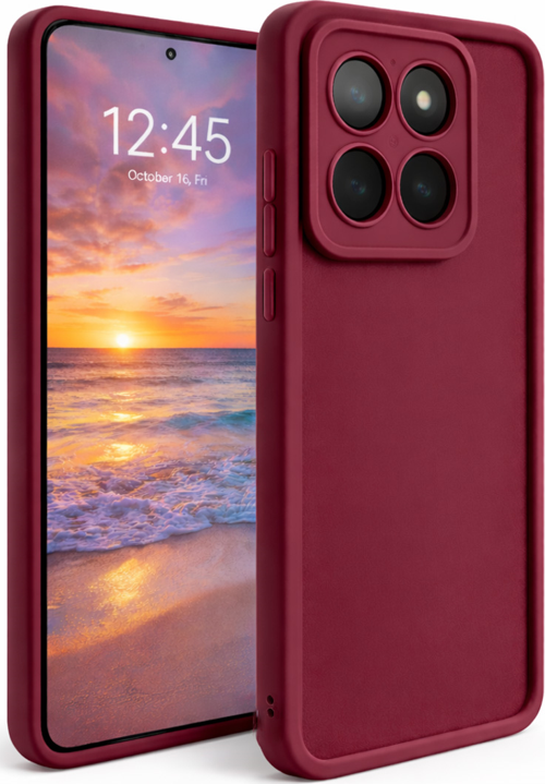 mi 14T PRO Uyumlu Kamera Çıkıntılı Mat Silikon Telefon Kılıfı