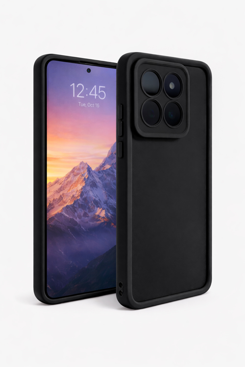 mi 14T Uyumlu Kamera Çıkıntılı Mat Silikon Telefon Kılıfı