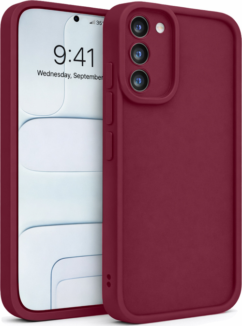 Samsung Galaxy S22+ VE S22PRO Uyumlu Kamera Çıkıntılı Mat Silikon Telefon Kılıfı