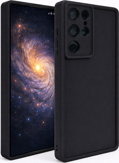 Samsung Galaxy S22 ULTRA Uyumlu Kamera Çıkıntılı Mat Silikon Telefon Kılıfı