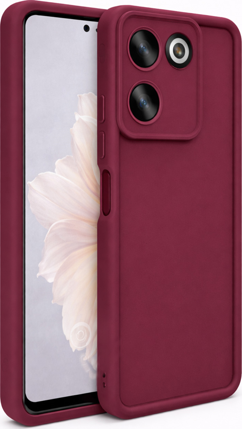 Tecno Camon20-4G/Camon20Pro-4G Uyumlu Kamera Çıkıntılı Mat Silikon Telefon Kılıfı